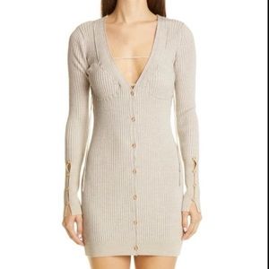 Sold Jacquemus Lauris Merino Wool mini dress